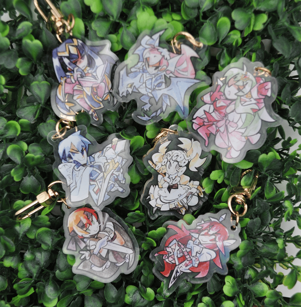 Image of MODERN Fire Emblem (FE13-FE17) Acrylic Painted Charms