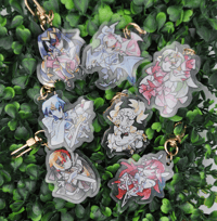 Image 2 of MODERN Fire Emblem (FE13-FE17) Acrylic Painted Charms