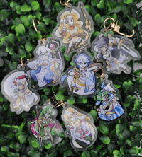 Image 2 of CLASSIC Fire Emblem (FE4-FE10) Acrylic Painted Charms