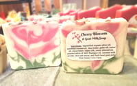 Image 2 of Cherry Blossom & Goat Milk Soap