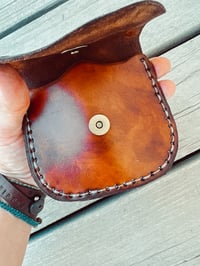 Image 3 of Buffalo Leather Coin Pouch