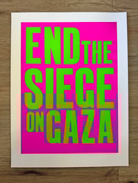 End the Siege on Gaza (Fundraiser, 2024)