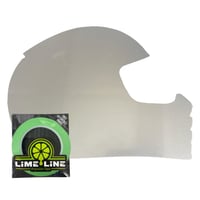 Image 1 of LiME LiNE Aluminum Practice Helmet Panel with Bonus LiME LiNE tape