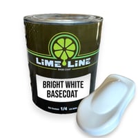 Image 1 of White basecoat 1 quart 