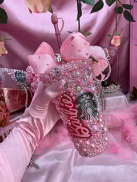 Image 1 of B Bling tumbler