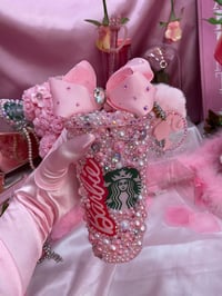 Image 2 of B Bling tumbler