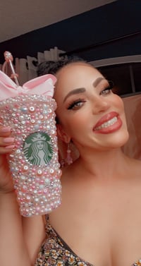 Image 1 of Bling tumbler