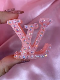 Image 3 of PEARL BLING TOPPER KEYCHAIN CUP