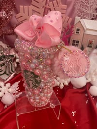 Image 3 of Bling cup with keychain