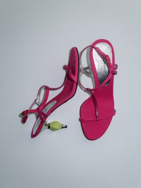 Image 1 of Dolce & Gabbana Hot Pink Heels - EU 37