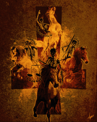 4 Horsemen Print