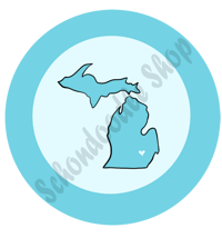 Image 3 of Michigan Pin