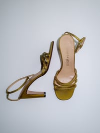 Image 1 of Bottega Veneta Ankle Strap Heels - US 7