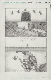 SIGNED ORIGINAL PAGE KOMUSO 