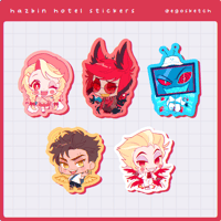 Hazbin Hotel Stickers