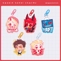 Hazbin Hotel Charms