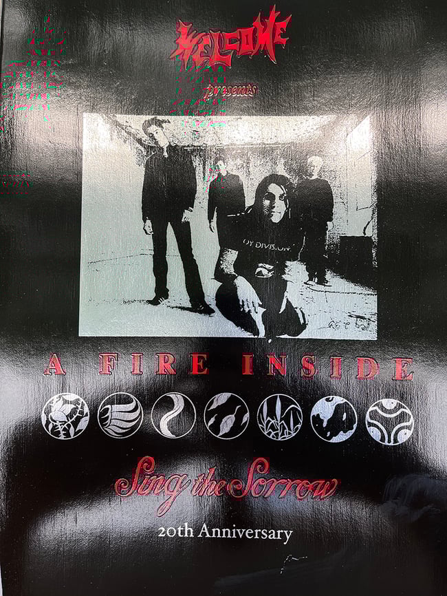 AFI - Sing the sorrow skateboard [RED] 