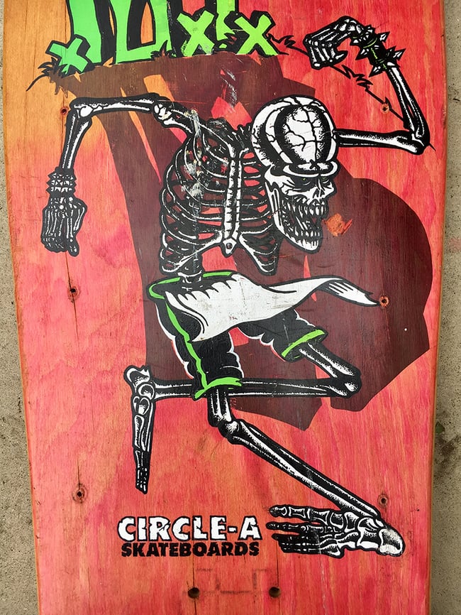 D.I. Skateboard - Circle A 