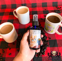 Image 3 of Caffiend - 4 oz fursuit spray, coffee and cream scent