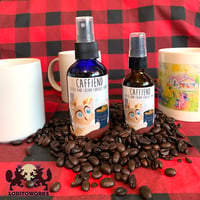 Image 4 of Caffiend - 4 oz fursuit spray, coffee and cream scent