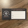 GIFT CARD 