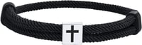 Image 2 of Cross Rope Bracelet