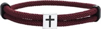 Image 3 of Cross Rope Bracelet