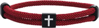 Image 4 of Cross Rope Bracelet