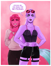 LORE OLYMPUS - NO PICKLES!