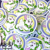 Image 2 of Green Cybunny Sticker