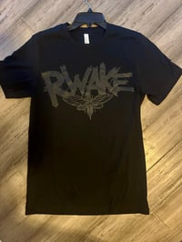Image 2 of T Shirt BLK on BLK- ALL SIZES IN STOCK