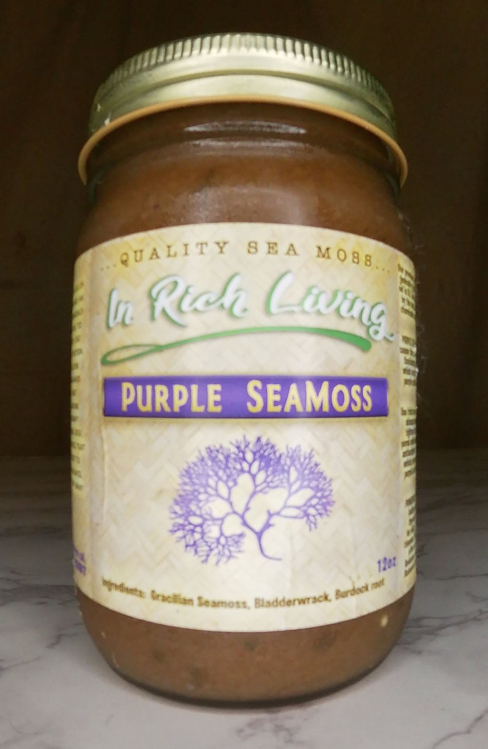 Purple Sea moss