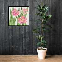 Image 14 of Parrot Tulips- Poster Print