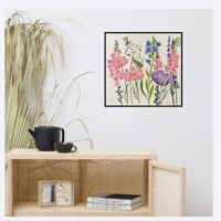 Image 9 of Cosmos Garden- Poster Print