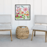 Image 6 of Dahlia Garden- Poster Print
