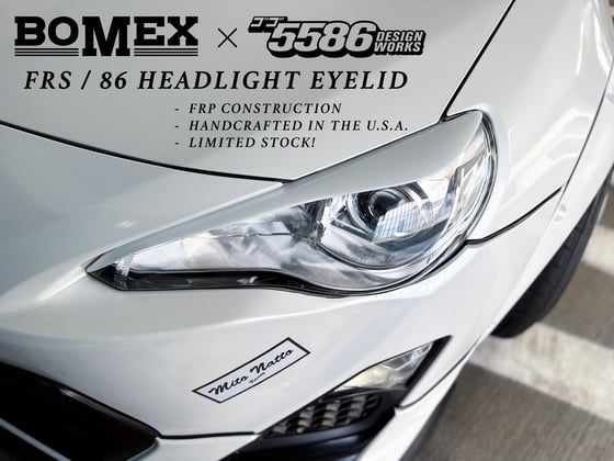 Image of FRS / 86 HEADLIGHT COVER / EYELID