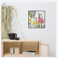 Image 15 of Foxglove Garden- Poster Print