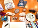 "Crystals & Watercolor" Workshop ~ Saturday, June 29th ~ 10am - 1pm