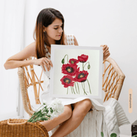 Image 6 of Pop of Poppies- Poster Print