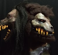 Image 3 of Siamese Werewolf From Hell Deluxe Latex Mask 