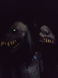 Image 4 of Siamese Werewolf From Hell Deluxe Latex Mask 