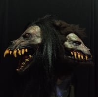 Image 1 of Siamese Werewolf From Hell Deluxe Latex Mask 