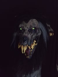 Image 5 of Siamese Werewolf From Hell Deluxe Latex Mask 