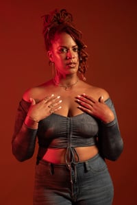 Image 1 of Rich On 'Em Beaded Necklace