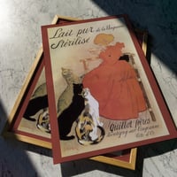 Image 1 of Lait pur sterilise | Theophile Alexandre Steinlen - 1894 | Drink Poster | Vintage Poster