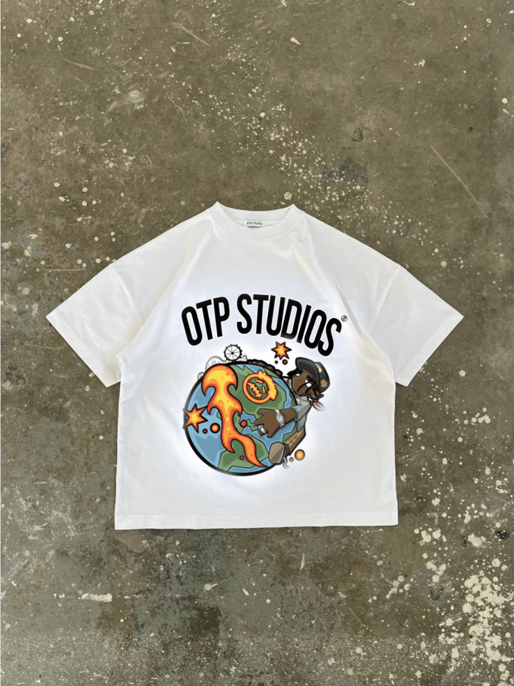Image of Anxiety cropped tshirt 