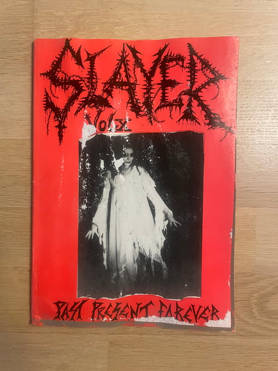 Image of Slayer Mag red edition. Survive the fire!!