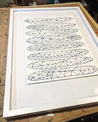 NEW ONE-OFF SERIES :  LINEAR & GEOMETRIC FORM DRAWINGS