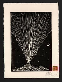 Image 2 of FUOCO (Black & White Miniprint)