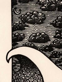 Image 1 of ONDA (Black & White Miniprint)